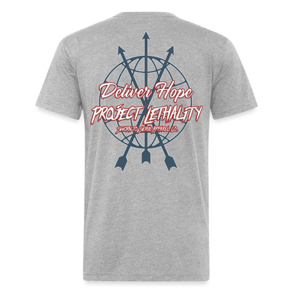 Deliver Hope, Project Lethality Tee - heather gray
