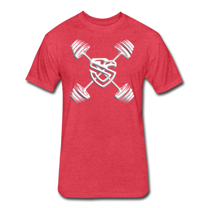 Lift Shield Tee - heather red