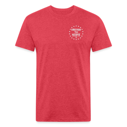 Recovering From Leg Day Tee - heather red