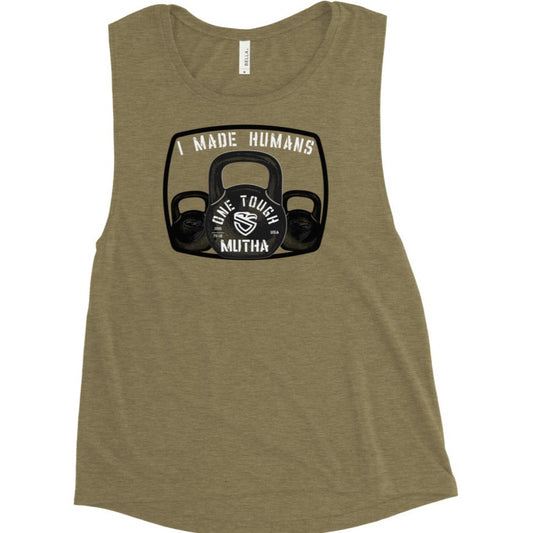 Ladies’ One Tough Mutha Muscle Tank