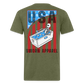 RWB USA Tee - heather military green