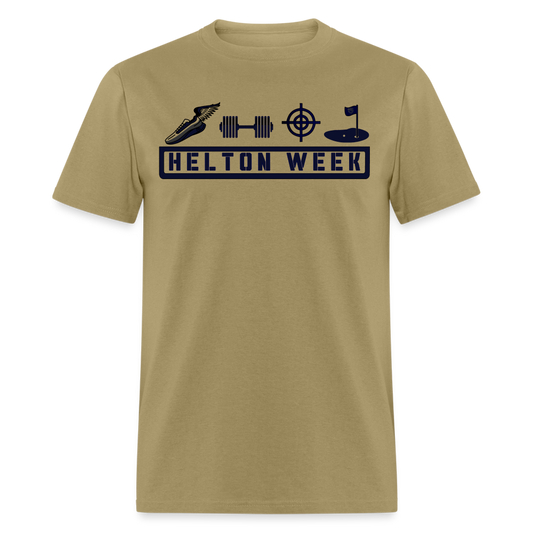 Helton Week - Coyote Brown Tee - khaki