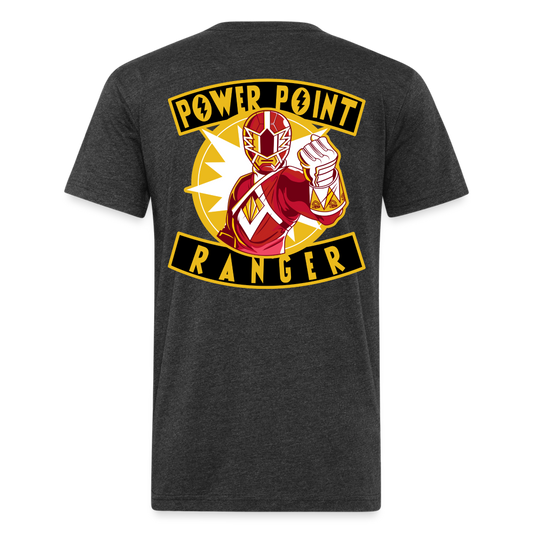 Power Point Ranger Tee - heather black