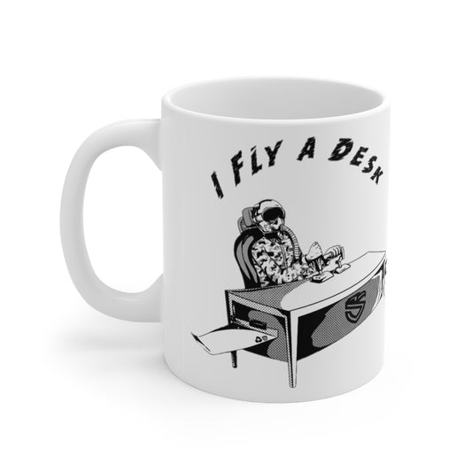 Fly A Desk Mug