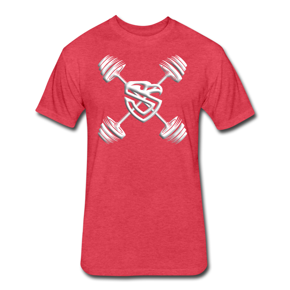 Lift Shield Tee - heather red