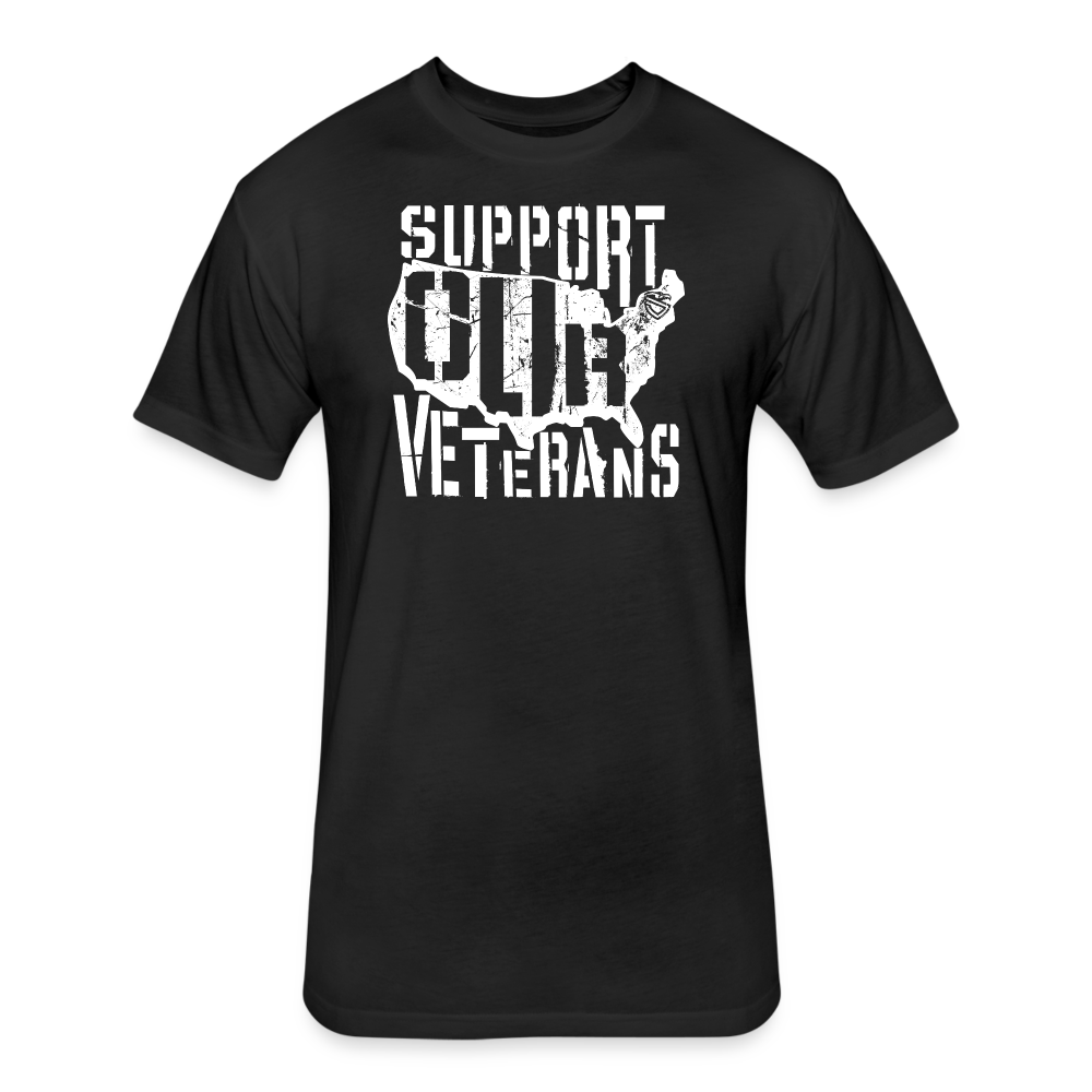 Support Our Veterans - black